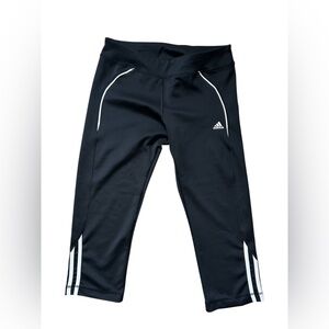 Adidas Women’s Black Athletic 3/4 Leggings